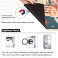 thumbnail image 2 of Dailycode Dishwasher Magnet Cover Magnetic Fridge Door Cover Home Kitchen Decor, Classic Santa Claus and Stars, 23"x 26", 2 of 6