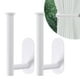 thumbnail image 5 of 1 Par La Cortina Soportador Autoadhesiva para Cortinas () Blancas, 5 of 9