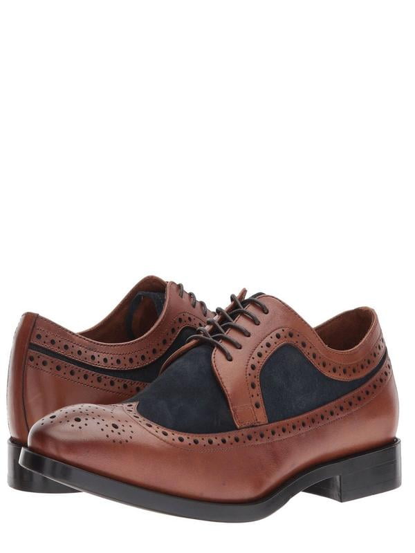 Kenneth Cole New York Men's Ticket Oxford, Cognac