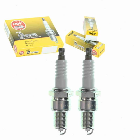 2 pc NGK 2763 G-Power Spark Plugs for 19238478 3031 3230 3240 3405 3405-2 4037 4237 7031-2 8118 AP65 APP65 W14EXR-ZU W14EXZU WR8LPP33X WR9LP Ignition Wire Secondary Fits select: 1970 CADILLAC DEVILLE