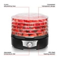 thumbnail image 3 of Chefman 5-Tray Adjustable Food Dehydrator, Black, 3 of 7