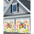 thumbnail image 2 of 16X7 ft Easter Decorationse Garage Door Decoration Background Spring Floral Colorful Egg Hunt Backdrop Easter Colorful Eggs Background for Photography Happy Birthday Party Banner Decor Cover Cover, 2 of 5