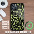 thumbnail image 2 of Halloween Phone Case For iPhone 11 12 13 14 15 Plus Pro Max Charging Magsafe Magnetic Wireless Cover, 2 of 5