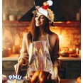 thumbnail image 2 of PMU Thanksgiving Plush Chef Turkey Hat and Turkey Apron Set Party Costume Accessories (2/Pkg) Pkg/1, 2 of 6