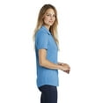 thumbnail image 2 of Sport-Tek ® Ladies PosiCharge ® Tri-Blend Wicking Polo. LST405, 2 of 2