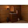 thumbnail image 2 of Meridian Furniture Willard 24" Brown Engineered Stone Bathroom Vanity, 2 of 13
