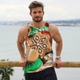 thumbnail image 6 of Rateoe Christmas Cookies Pattern Sleeveless Gym Shirt Muscle Tee Breathable Workout Shirt Slim-Fit Tank Quick Dry Fit Muscle Tank Top Bodybuilding Sleeveless T Shirt-Small, 6 of 7