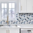 thumbnail image 2 of Thicker Upgrade Peel and Stick Arabesque Vinyl Tile Backsplash 12 x 12 inch ( set of 10), 2 of 12