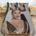 thumbnail image 1 of Florence Pugh Manipulation Moderne Ensemble de Sommeil Pratique Conception Filetée Durable Housse de Couette à Fermeture Éclair Ensembles Essentiels, 1 of 5