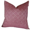 thumbnail image 1 of Plutus Marble Arch Fuchsia Hadmade Throw Pillow, (Double sided 12" x 20"), 1 of 2