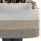 thumbnail image 3 of Extra Large Woven Storage Basket,Cotton Rope Basket for Living Room, Laundry, Toys - Gradient Brown, 3 of 5