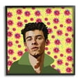 thumbnail image 2 of Stupell Industries Groovy Yellow Floral Pattern Modern Mendes Portrait, 17 x 30, Design by Lynnda Rakos, 2 of 5