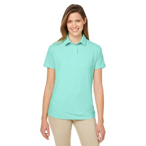 Nautica B17028007 Womens Saltwater Polo Shirt, Cool Mint - 2XL