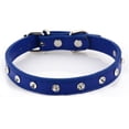 thumbnail image 1 of Collares de seguridad de cuero con remaches para gatos | Se estiran a mano | Ligeros y resistentes, 1 of 5