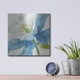thumbnail image 4 of Luxe Metal Art 'Blue And Green Garden VI' by Lisa Audit, Metal Wall Art, 12"x12", 4 of 9