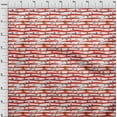 thumbnail image 4 of oneOone Georgette Viscose Red Fabric Circus Sewing Craft Projects Fabric Prints By Yard 42 Inch Wide, 4 of 5