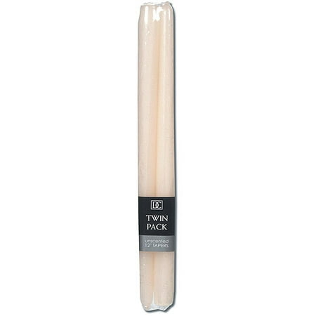 Unscented Taper Candles, 12