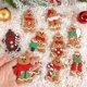 thumbnail image 4 of Gingerbread Man Ornaments Xmas Tree Hanging Pendant 2023 Merry Christmas Decorations for Home 2024 New Year Gift Navidad Noel, 4 of 4