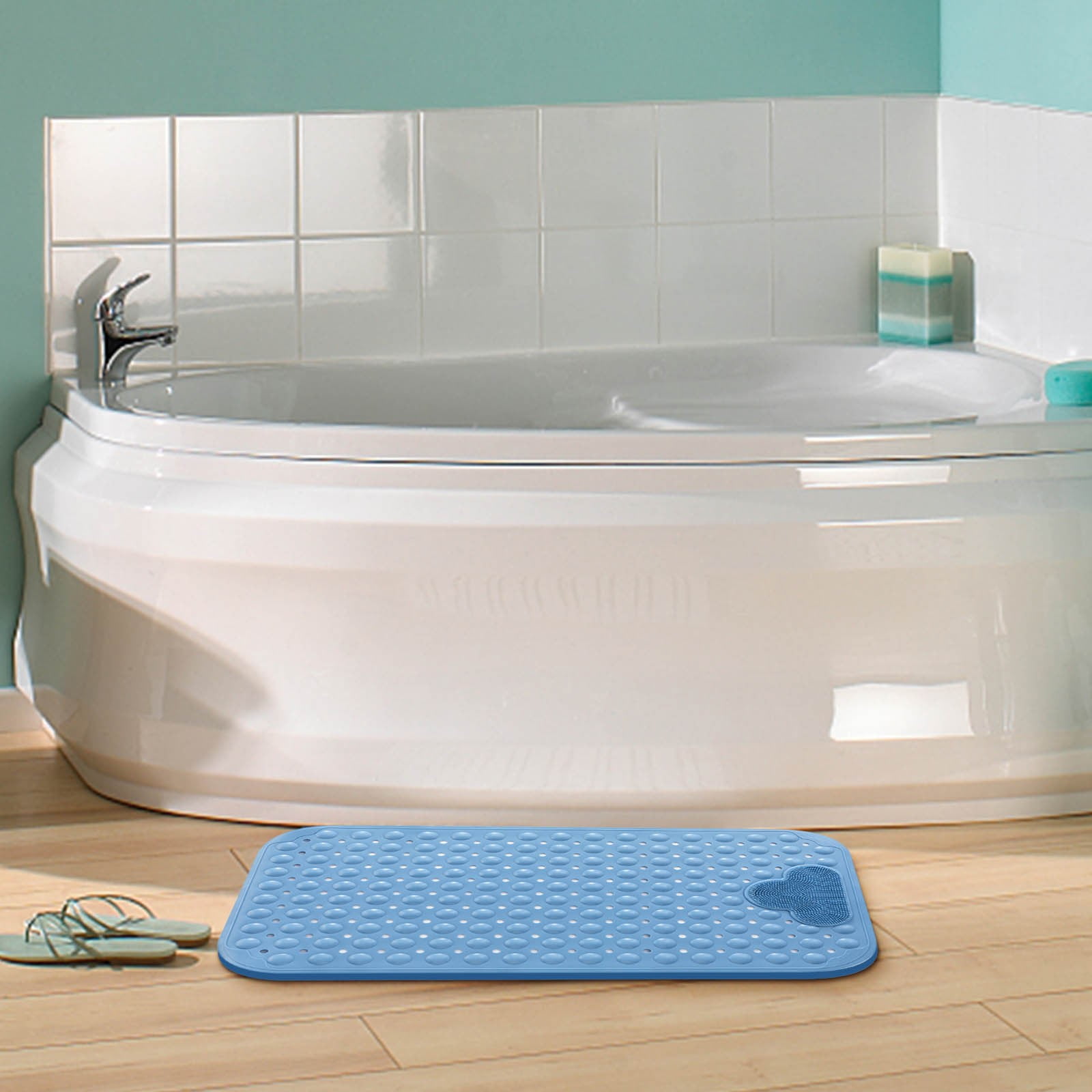 Kokovifyves Home Decor Item in Clearance Nonslip Bathtub Mat Extra Soft