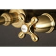 thumbnail image 2 of Kingston Brass English Country Roman Tub Faucets With Brushed Brass KS7027AX, 2 of 6