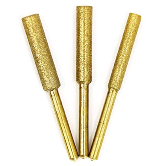 Chainsaw File 8Pcs Chainsaw Bits Titanium Plated Sharpener High Hardness Electric Chainsaw File