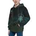 thumbnail image 2 of Lsque Scooby-Doo Patten Youth Hoodie Sweatshirt Pullover with Kangaroo Pocket Boys and Girls Hoodie Warm Hoodie for Kids, 2 of 8