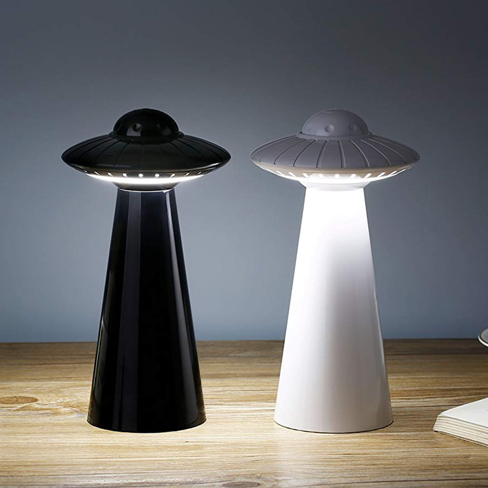 Hectare Vuiligheid Smederij UFO Design USB Rechargeable LED Table Lamp Dimmable Reading Flicker-free  Light - Walmart.com