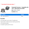 thumbnail image 2 of Timing Belt Tensioner - Compatible with 1999 - 2000 Honda Civic DOHC, 2 of 2