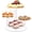 Round - Clear, variant on Cupcake Stand, 4 Tier Round Cake Stand, 12 in Cake Stand for Dessert Table, Clear Cake and Cupcake Stand Combo, Tiered Serving Trays for Decor Wedding Birthday Party