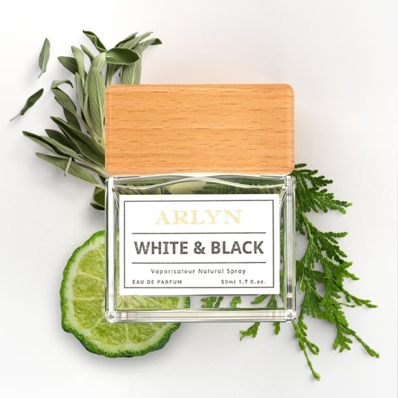Arlyn White & Black, Unisex, Eau De Parfum, 1.7 oz