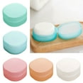 thumbnail image 3 of Misright Multipurpose Clear Plastic Storage Box Square Shape For Makeup Pads Vanity Organizers, 3 of 20