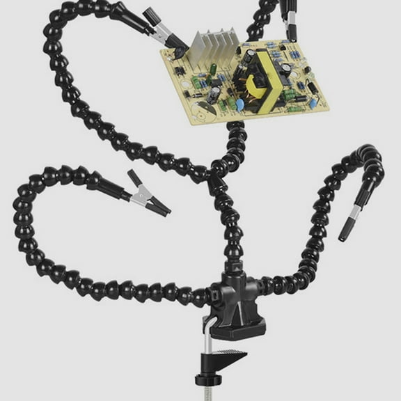 FRCOLOR Soldering Helping Stand 焊台 架 Computer Board Fixer 30x1.2cm Black