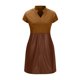 thumbnail image 3 of Pantalones de Vestido Casual para Mujeres Moda Cuello en V Plisado Manga Corta Primavera Y Verano Color Sólido Cintura Alta Cintura Elástica, 3 of 7
