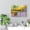thumbnail image 6 of Inspirational Wall Art Live Life In Full Blooms  Motivational Print Ready to Hang Artwork Unframed, 6 of 12