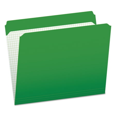 UPC: 0078787320253 | Pendaflex Reinforced Top Tab File Folders  Straight Cut  Letter  Bright Green  100/Box -PFXR152BGR