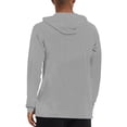 thumbnail image 3 of Aofany Men's UPF 50+ Hoodie Shirts Rash Guard Long Sleeve Sun Protection SPF Swim Shirt UV for Running Hiking Fishing, 3 of 8