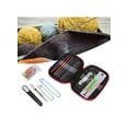 thumbnail image 4 of 100-Piece Crochet Weaving Tool Kit Multicolour， Metal Crochet Hook Set Sweater Knitting Tool Crochet Set Needles Sewing Tools Kit with DIY Accessories, 4 of 5