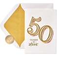 thumbnail image 1 of Papyrus 50th Anniversary Card for Couple (Wonderful Memories), 1 of 6