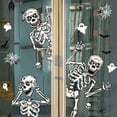 thumbnail image 4 of Halloween Decorations Double Side Halloween Window Stickers Removable Glass Decals For Halloween Decorations Indoor Custom Stickers,White, 4 of 8