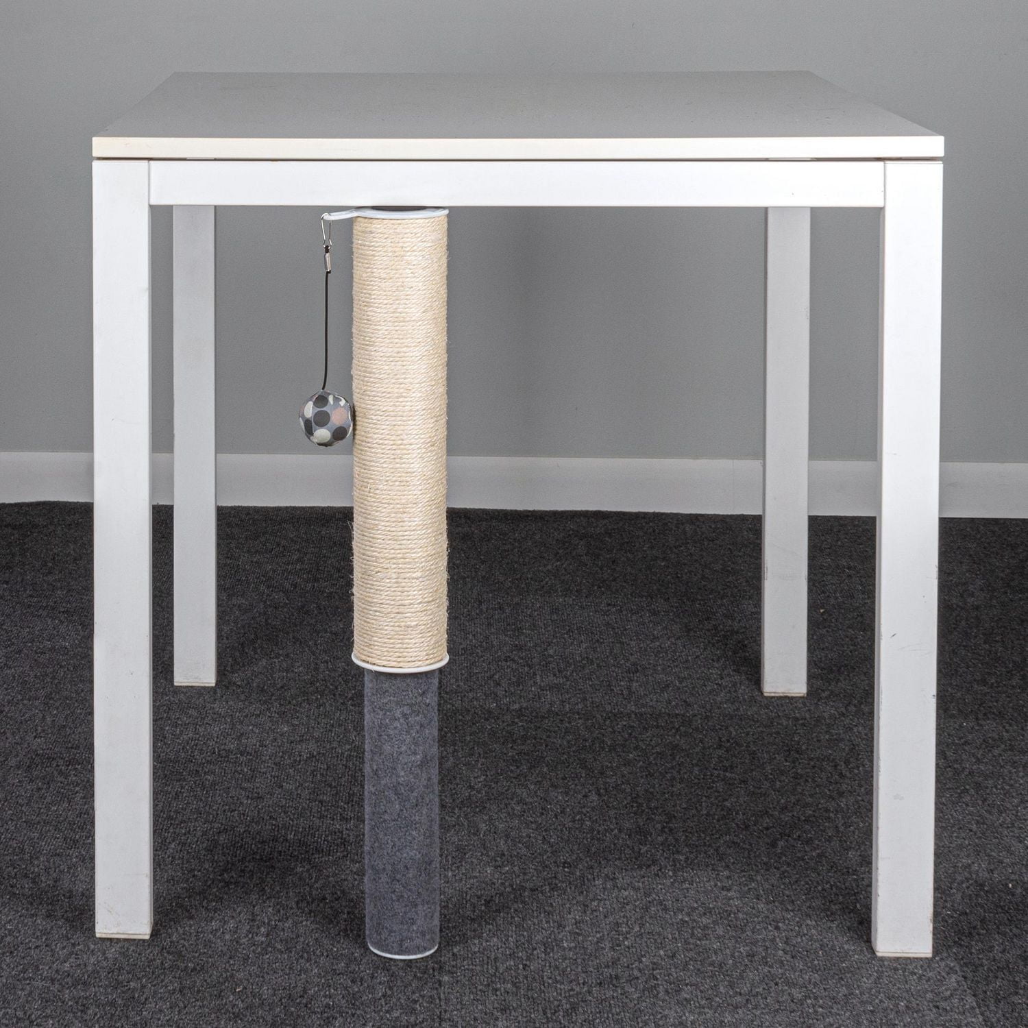 Hauspanther Scratch Pole Natural sisal & felt