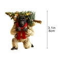 thumbnail image 2 of Animales Decorativos Planos Adornos Navideños Adornos Navideños Adornos Navideños Colgantes para Árbol de Navidad Impresión Plana 2D Colgantes Acrílicos Adornos Navideños Decoraciones Navideñas para E, 2 of 5