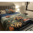 thumbnail image 4 of Franco Kids Super Mario Soft Twin Size Comforter, 64" W x 86" L, 4 of 5