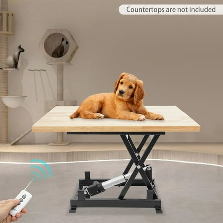 Folding Hydraulic Lift Table, 35dB Low Noise 24V DC Supermarket Material Handler