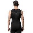 thumbnail image 3 of Mallas deportivas para hombre, chaleco para correr, secado rápido, elástico, traje de entrenamiento de baloncesto, ropa interior sin mangas para deportes de pista y campo, 3 of 6
