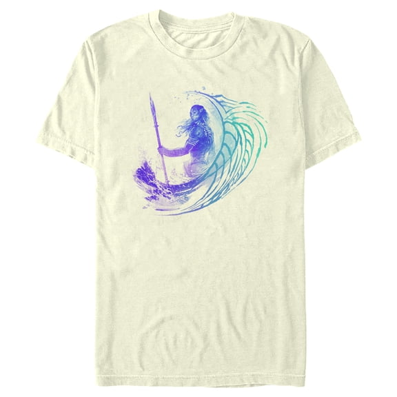 Men's Avatar: The Way of Water Jake Sully Watercolor  Graphic Tee Beige Small