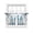 Gray, variant on Blue Gnomes Christmas Sheer Curtains 54 Inch Length 2 Panels Set Window Treatments, Xmas Ball Snowflake Gifts Botanical Wooden Rod Pocket Semi Curtains for Living Room/Bedroom/Kitchen, 104"W x 54"L