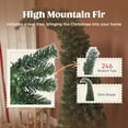 thumbnail image 7 of 5ft Artificial Christmas Tree, Bent top mimics a Santa hat, 7 of 7