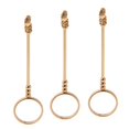 thumbnail image 1 of 3 Piezas de para , de Soporte para Manos , Decoración de , Dorado, 17 Mm Baoblaze Anillo para fumar, 1 of 5