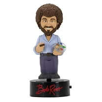The Joy of Painting 6.5" Bob Ross Body Knocker Bobblehead, by NECA