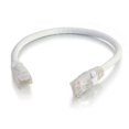 thumbnail image 1 of Câble Patch Réseau Ethernet Non Blindé Cat6 8 Pieds - Blanc, 1 of 1